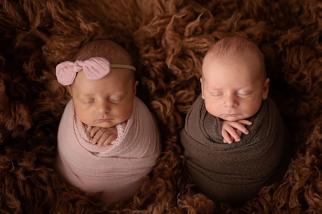 Neonati gemelli: il momento migliore per fotografarli